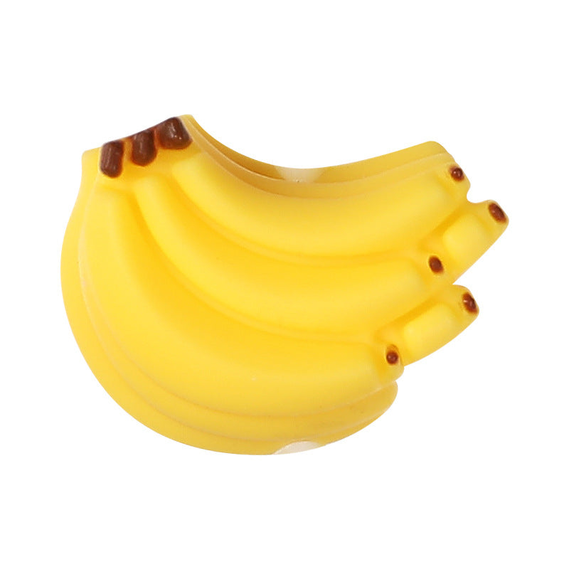 Wholesale 20pcs/pack Fruit 3D DIY Beaded Silicone Beads 3D